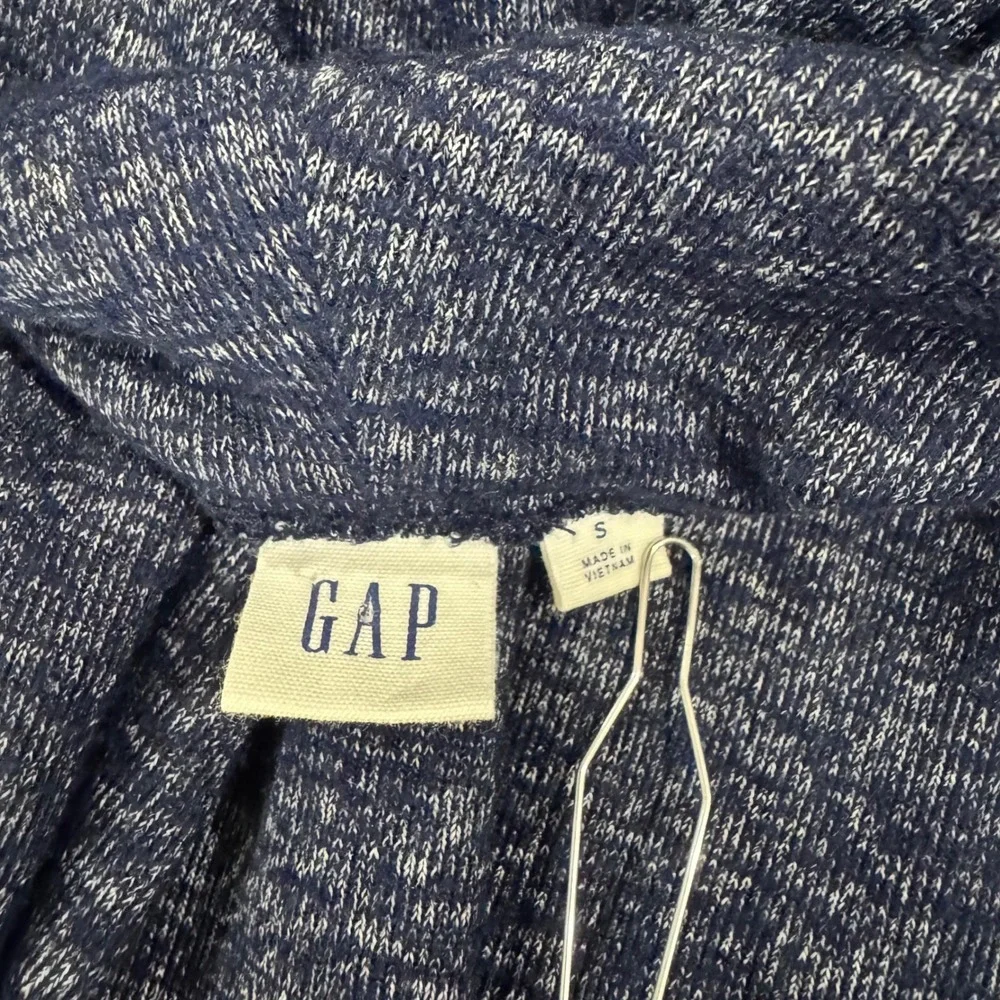 Gap Sweater Cowl Neck Long Sleeve Pullover Top‎ Womens S Blue Cozy